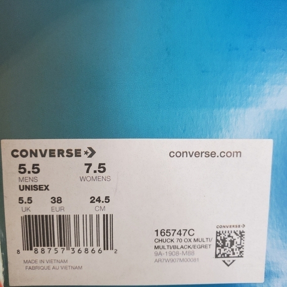 New Converse Chuck Taylor 70 Ox8th - Picture 10 of 10